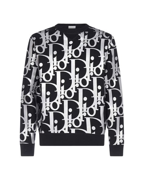 dior homme oversized reflective oblique sweater|dior men's hoodie.